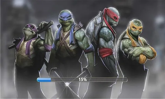 Ninja Turtles Fight Screenshot Image