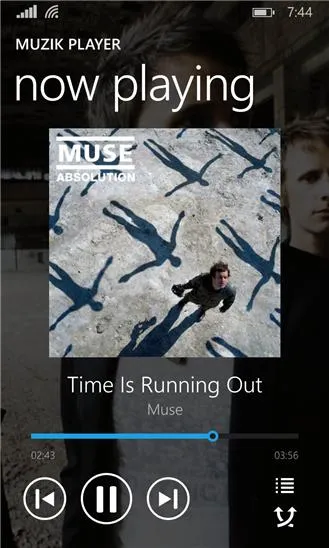 Muzik Player Screenshot Image