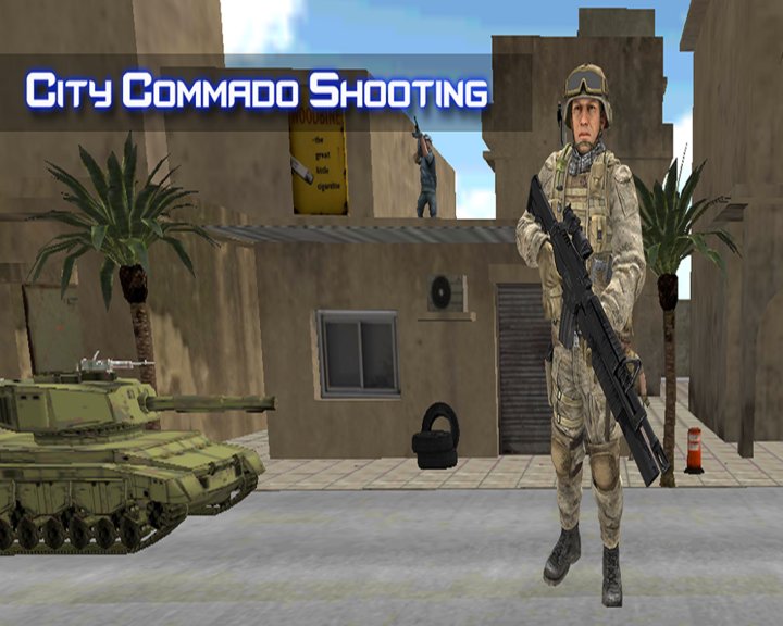 City Commando Shooting Image