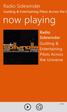 Radio Sidewinder Screenshot Image