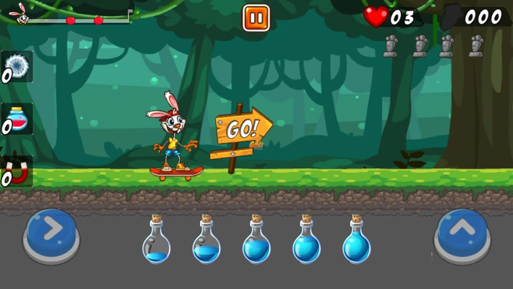 Rabbit Skater Screenshot Image #3