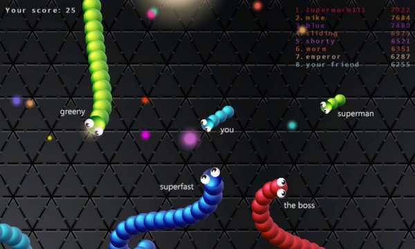 Slither Worm Screenshot Image