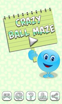 Crazy Ball Maze Screenshot Image