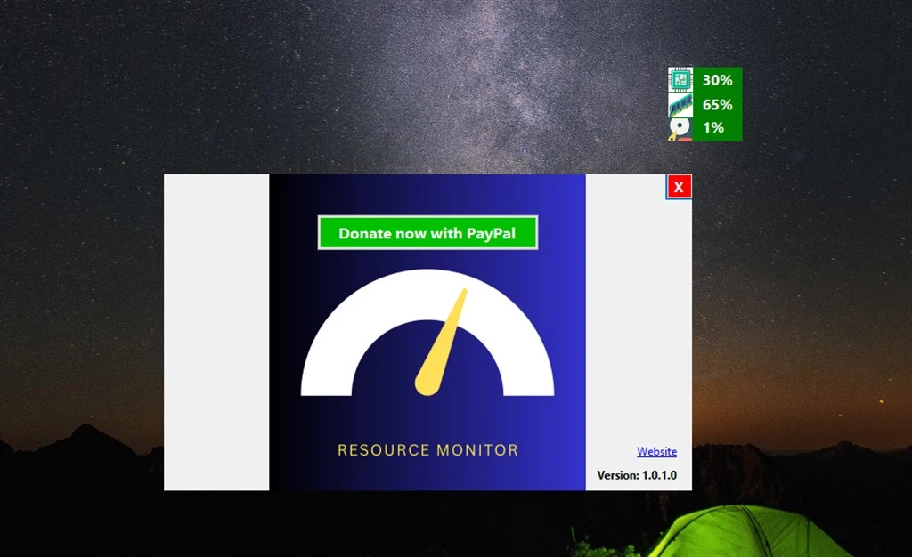 Resource Monitors Screenshot Image #1
