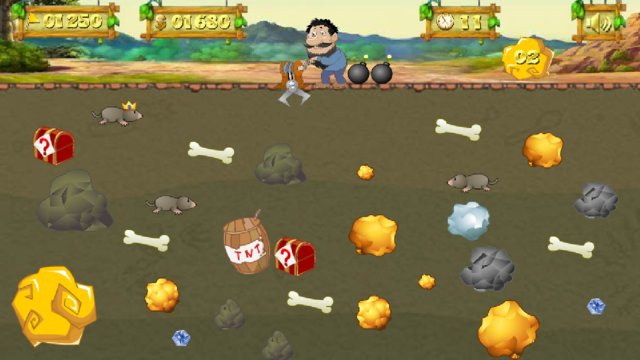 Busy Gold Miner Screenshot Image