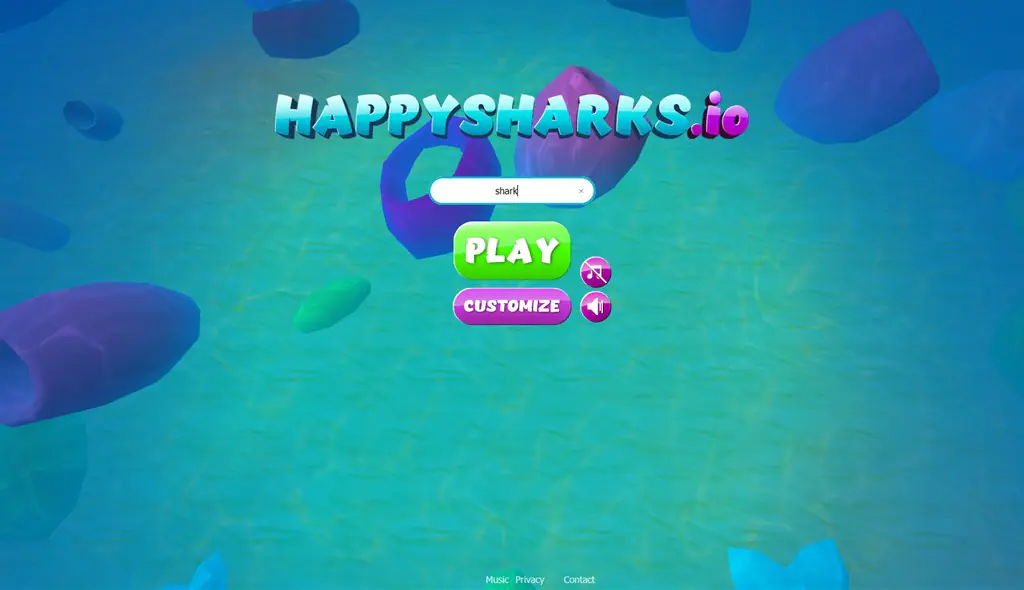 Happy Sharks Io Screenshot Image #2