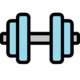 Bodybuilding Workout Icon Image