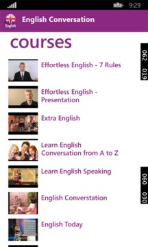 English Courses Screenshot Image