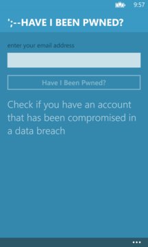 Have I Been Pwned?