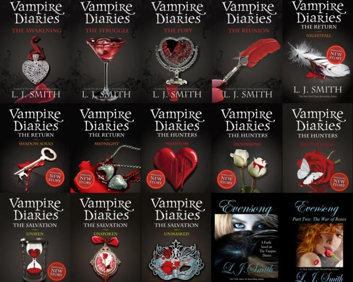 Vampire Diaries Books Image