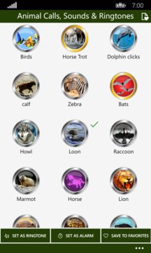 Animal Calls, Sounds & Ringtones Screenshot Image