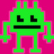 Pula Pula Alien Green Icon Image