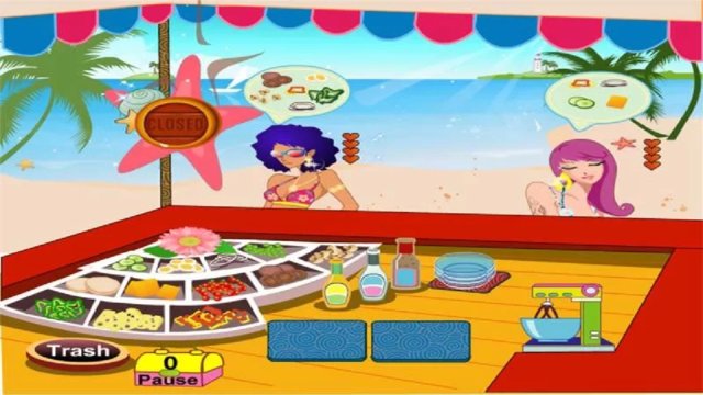 Beach Salad Bar Screenshot Image