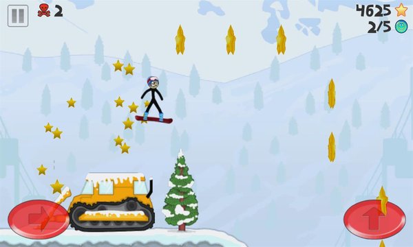 Crazy Snowboarder