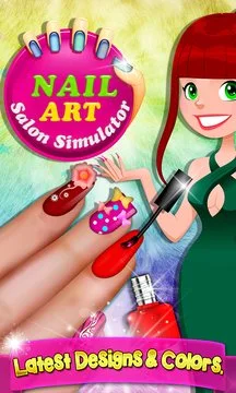 Nail Art Salon Simulator Screenshot Image