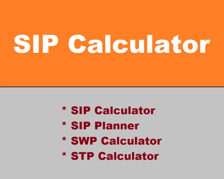 SIP Calculator Image
