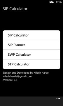 SIP Calculator Screenshot Image