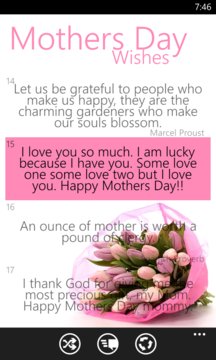 Mother's Day Wishes Screenshot Image