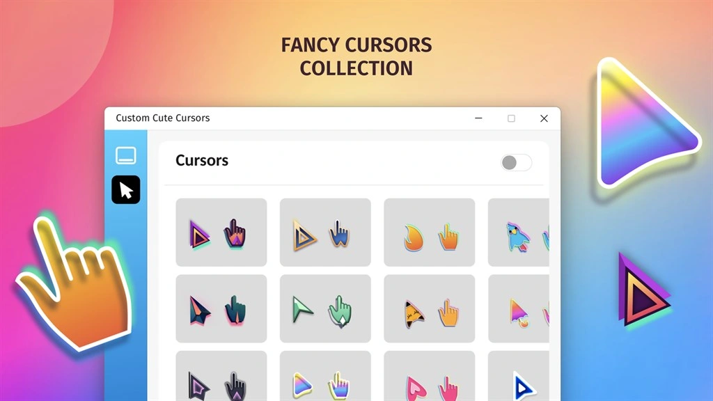Custom Cute Cursors Screenshot Image