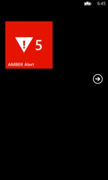 AMBER Alert Screenshot Image