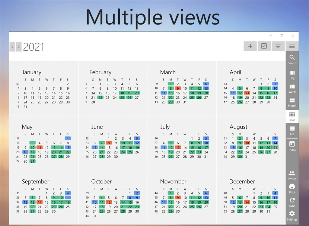 One Calendar Screenshot Image #4