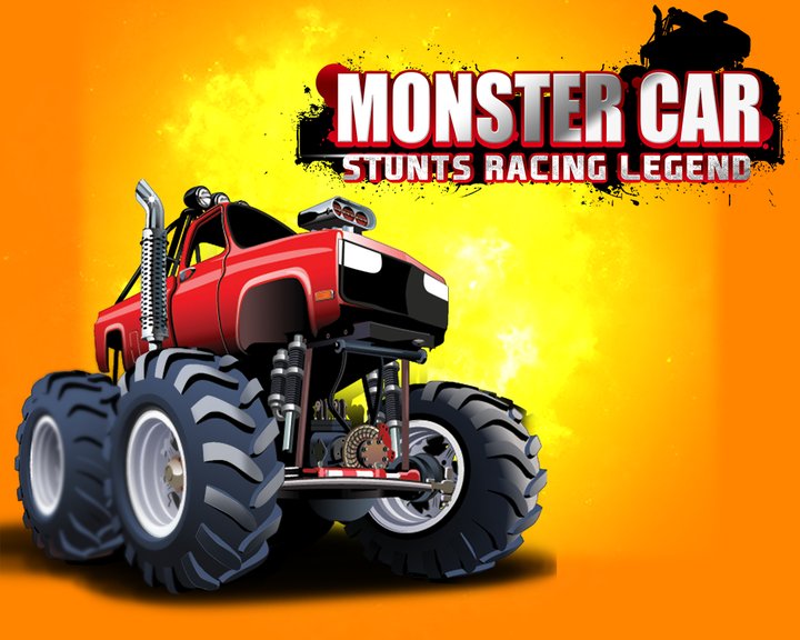 Monster Car Stunts Racing Legend