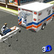 Ambulance Rescue Driver 3D - Patients to Hospital Icon Image