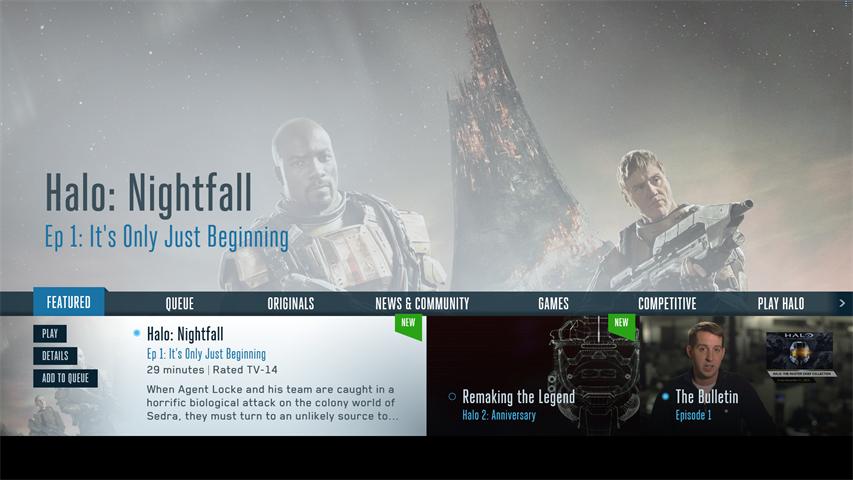 Halo Channel Screenshot Image
