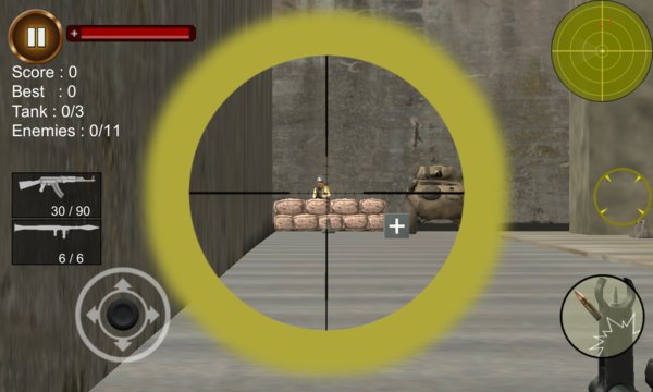 Urban Commando Shooting Screenshot Image