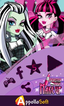 Monster High MakeUp Screenshot Image