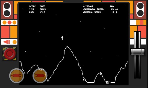 Game Room - Lunar Lander Screenshot Image
