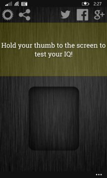 IQ Scanner Screenshot Image