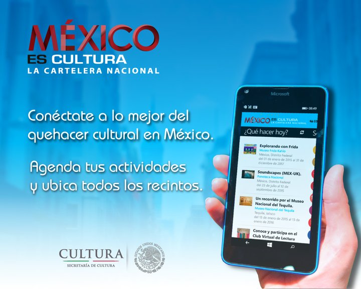 México es cultura - Secretaría de cultura Image