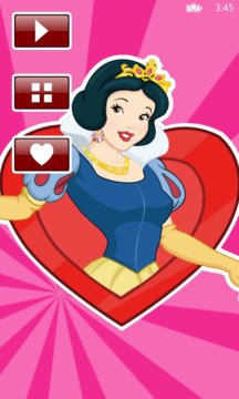 Dress Up: Snow White App Screenshot 1
