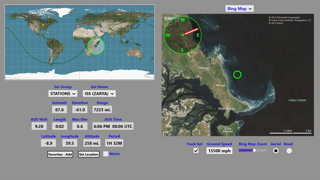 Satellite Explorer Screenshot Image #2