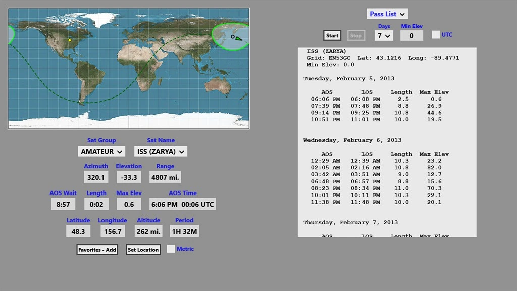 Satellite Explorer Screenshot Image #5