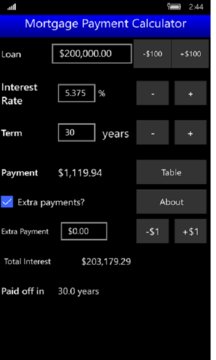 Mortgage Pay Calc