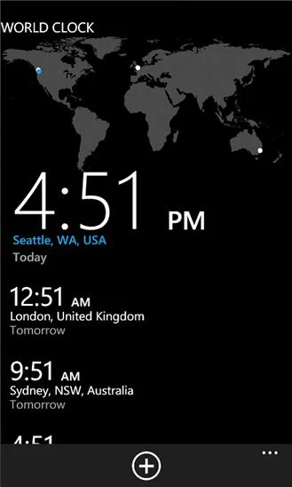 World Clock Screenshot Image