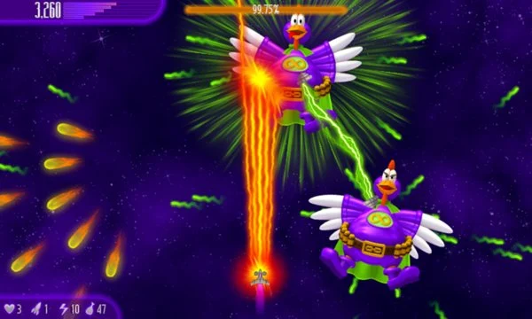 Chicken Invaders 4 Screenshot Image