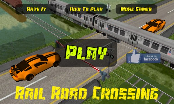 Railroad Crossing 3d Screenshot Image