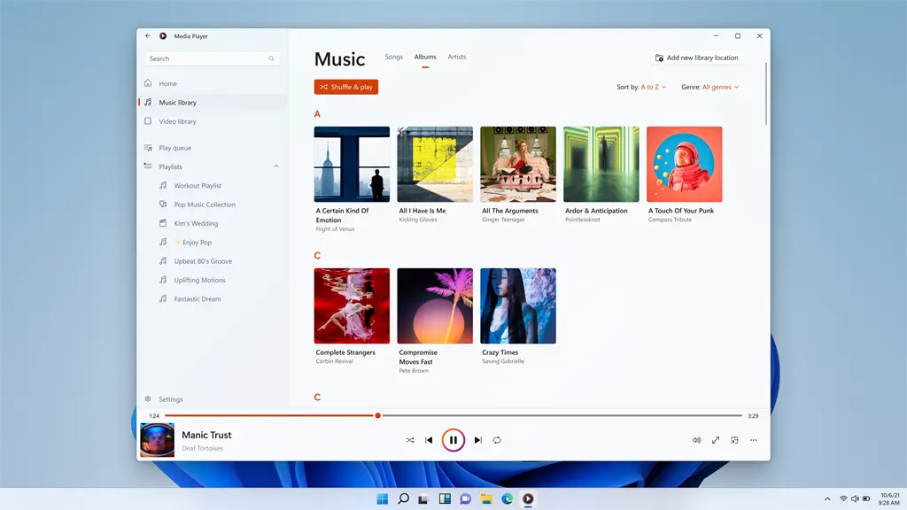 Windows Media Player Screenshot Image