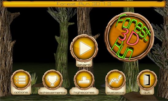 Forest Run 3D Free Screenshot Image