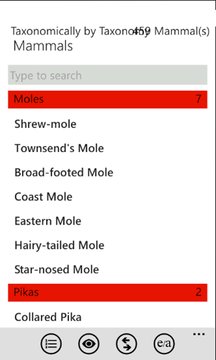 Mammals Of North America App Screenshot 2