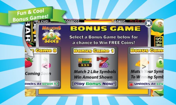 Millions Slots  Slot Machine App Screenshot 2