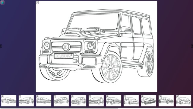 Mercedes-Benz Paint App Screenshot 1