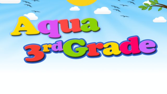 Aqua Third Grade Screenshot Image