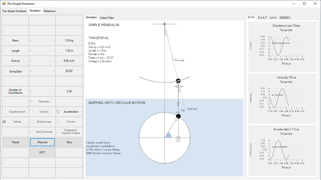 Simple Pendulum Screenshot Image #1