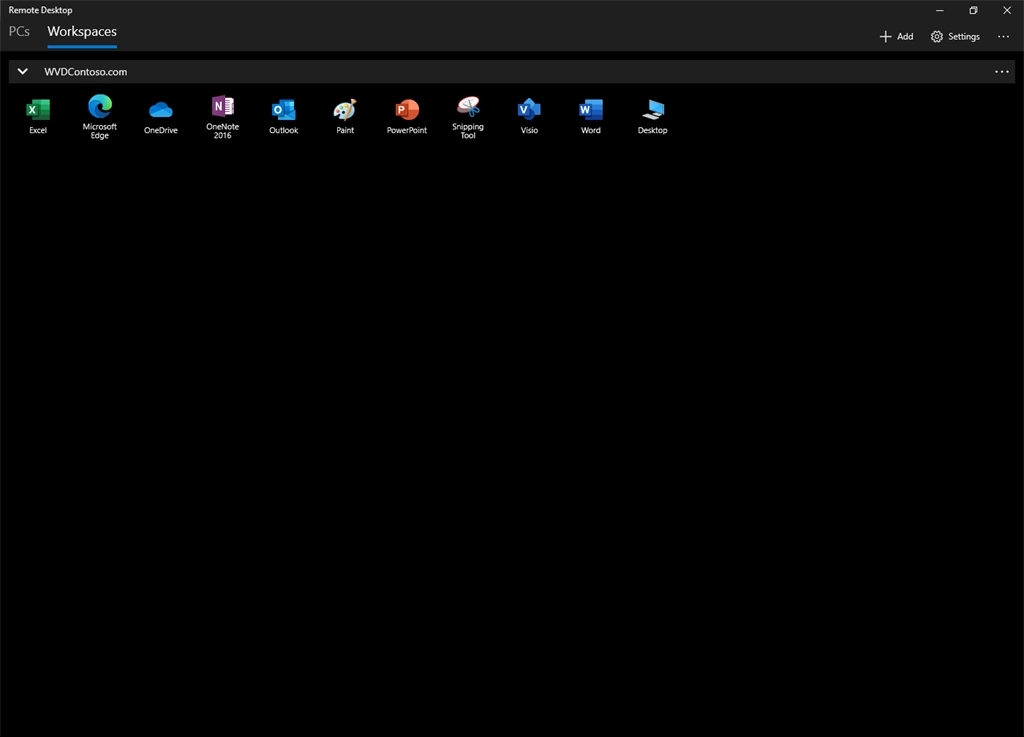 Microsoft Remote Desktop Screenshot Image #4