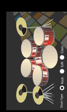Virtual Drum Kit Lite App Screenshot 1