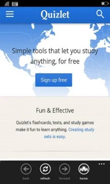 Quizlet Mobile Screenshot Image